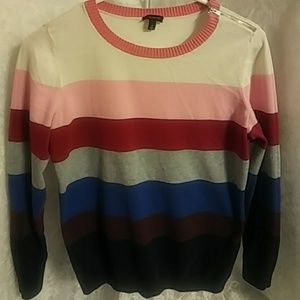 Talbots striped sweater